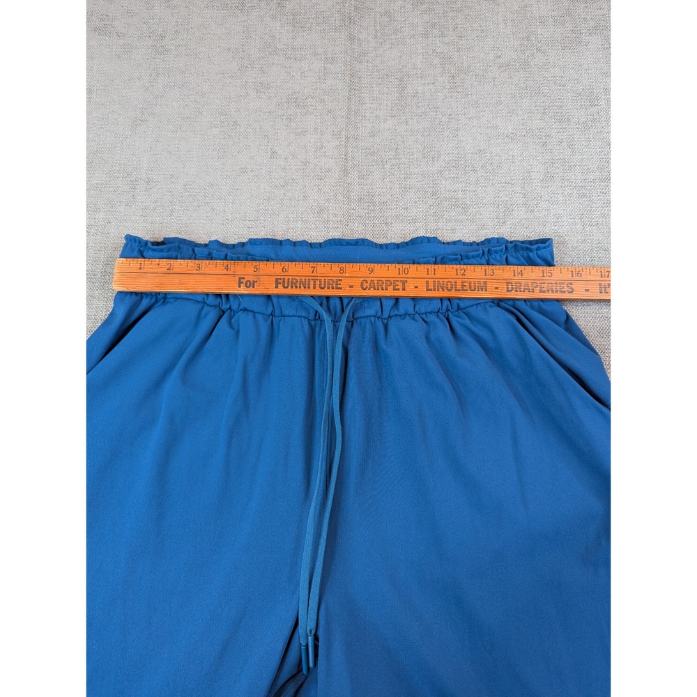 Lululemon Pants Womens Sz 10 Blue Keep Moving Crop High-Rise 23" Performance - Picture 4 of 9